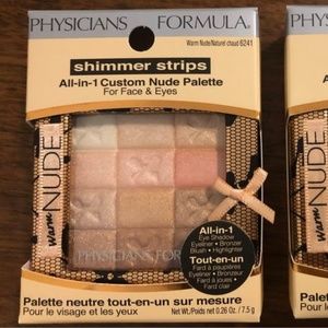 NIB Physicians Forumula Shimmer Strips Makeup Warm Nude